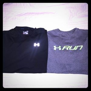 2 Under Armour workout tshirts